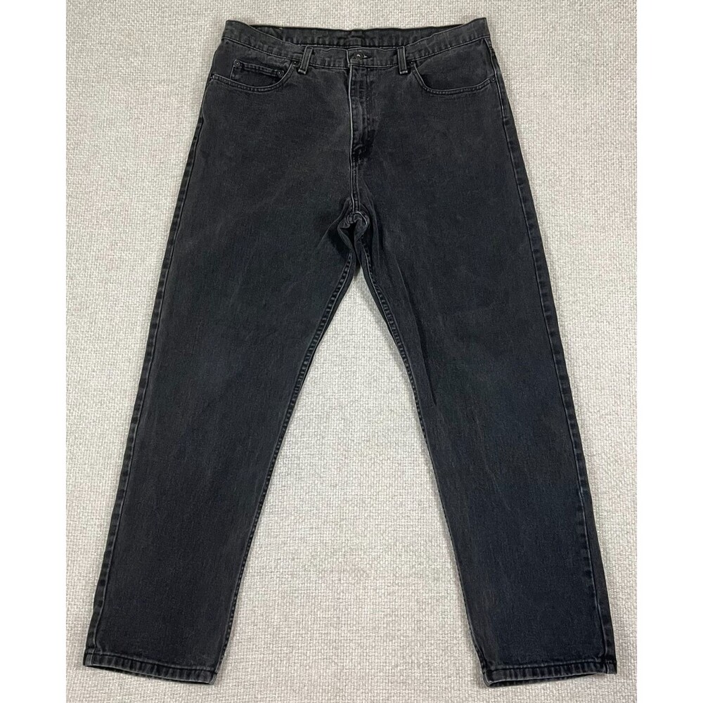 Polo Jeans Co. Ralph Lauren Jeans Mens 38x32 Classic Relaxed Black Denim Vintage